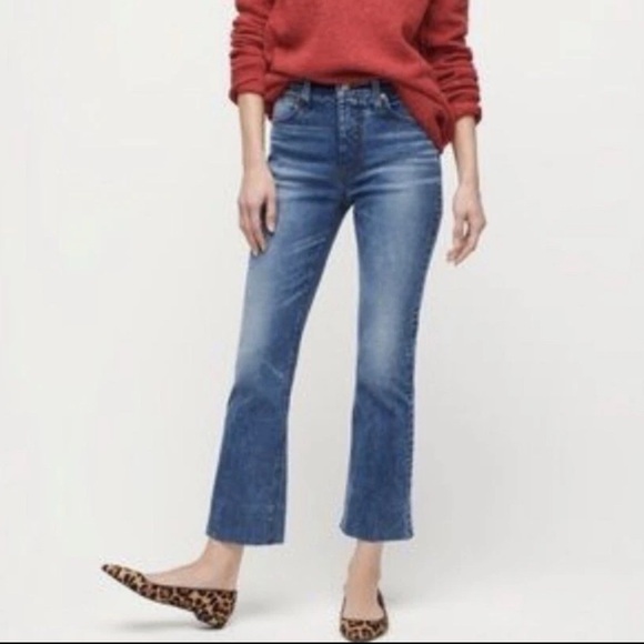 J. Crew | 10" Demi Boot Crop Jean, 32 - Picture 1 of 12